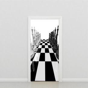ADESIVO-DE-PORTA-SALA-JOGO-DE-XADREZ ADESIVO-DE-PORTA-SALA-JOGO-DE-XADREZ