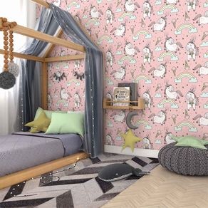 papel-de-parede-adesivo-autocolante-unicornio papel-de-parede-adesivo-autocolante-unicornio