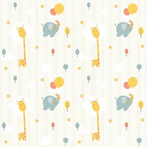 Papel-de-Parede-Adesivo-Infantil-Mini-Savana Papel-de-Parede-Adesivo-Infantil-Mini-Savana