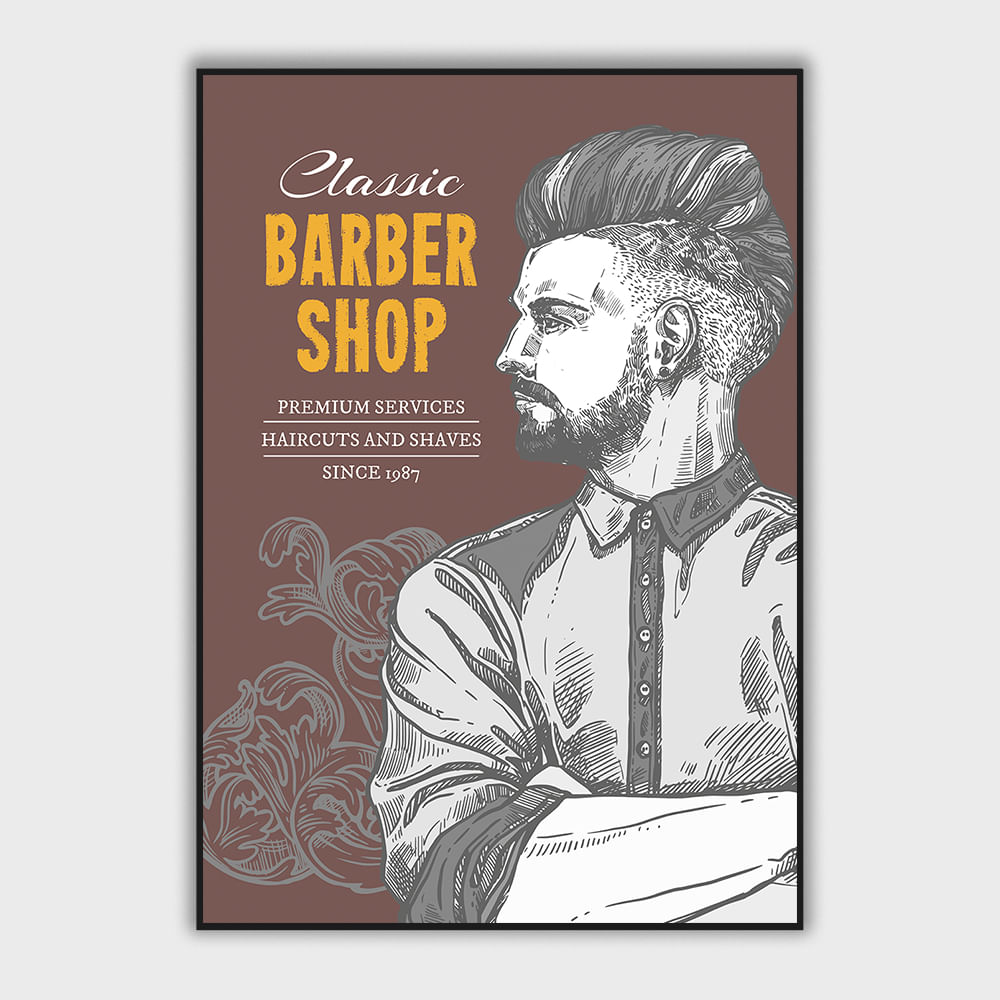 Premium Vector, Barber shop illustration. in 2023