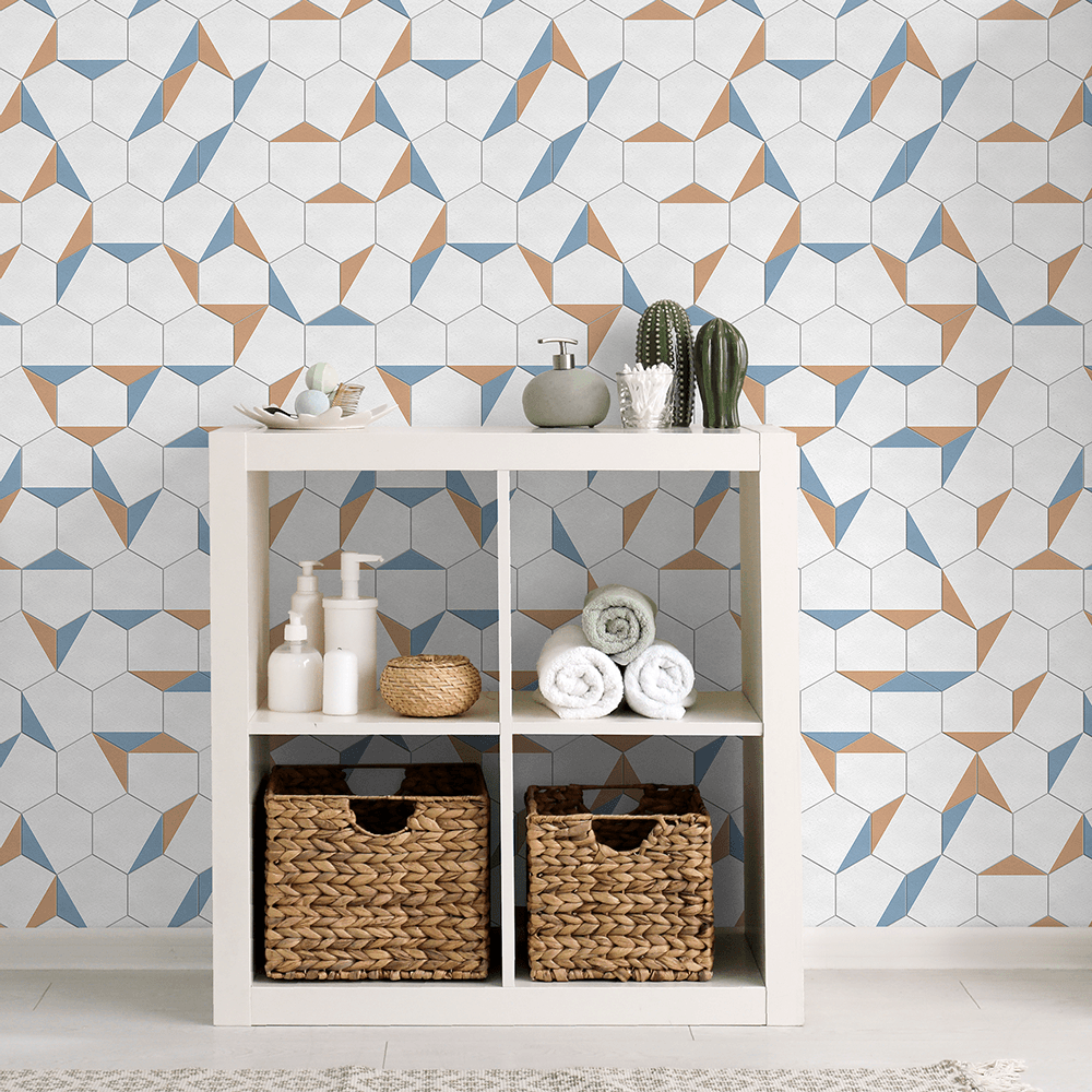Azulejo Adesivo Colmeia Triangular | Defacile - Defacile