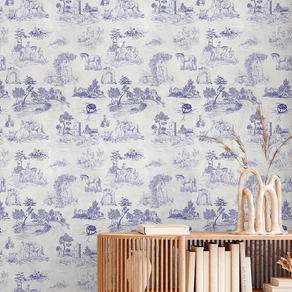 Ambiente-com-papel-de-parede-vida-no-campo Ambiente-com-papel-de-parede-vida-no-campo