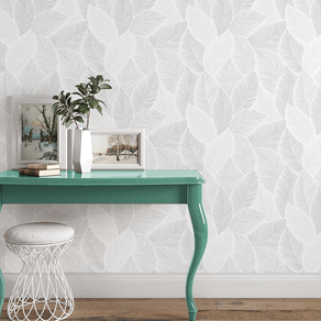 Ambiente-com-papel-de-parede-texturizado-folhas-nobres Ambiente-com-papel-de-parede-texturizado-folhas-nobres
