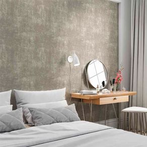 Quarto-com-papel-de-parede-cimento-queimado Quarto-com-papel-de-parede-cimento-queimado