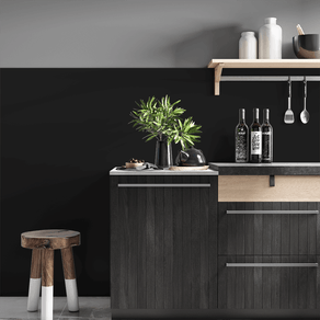 Ambiente-com-papel-de-parede-liso-preto Ambiente-com-papel-de-parede-liso-preto