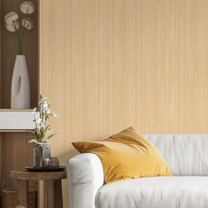 Sala-com-papel-de-parede-madeira-pinho Sala-com-papel-de-parede-madeira-pinho